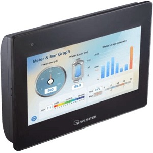 نمایشگر HMI cMT2108X از برند Wintek با پنل صنعتی و طراحی مستحکم