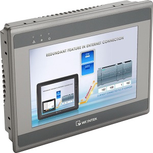 نمایشگر HMI MT8070IE از برند Wintek با پنل لمسی صنعتی و طراحی robust